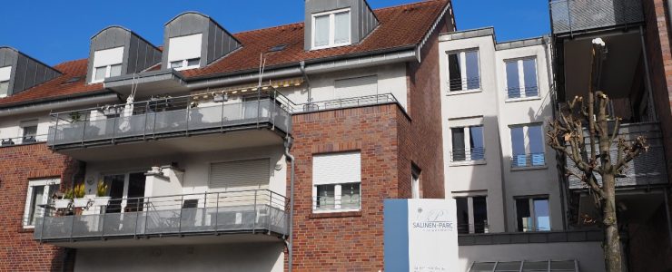 Werne! Salinenpark! Seniorengerechte 2-Zimmer-Wohnung mit Loggia in grüner Umgebung!