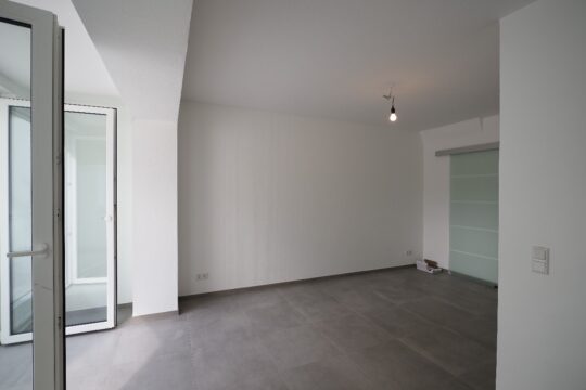 Wohn- bzw. Esszimmer / Küche