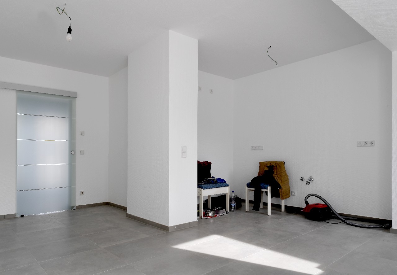 Wohn- bzw. Esszimmer / Küche
