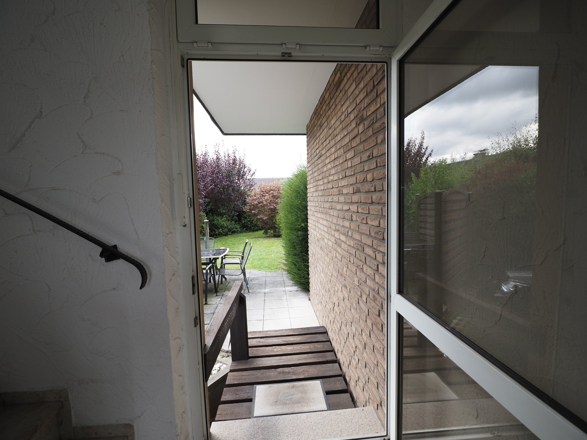 Ausgang Garten